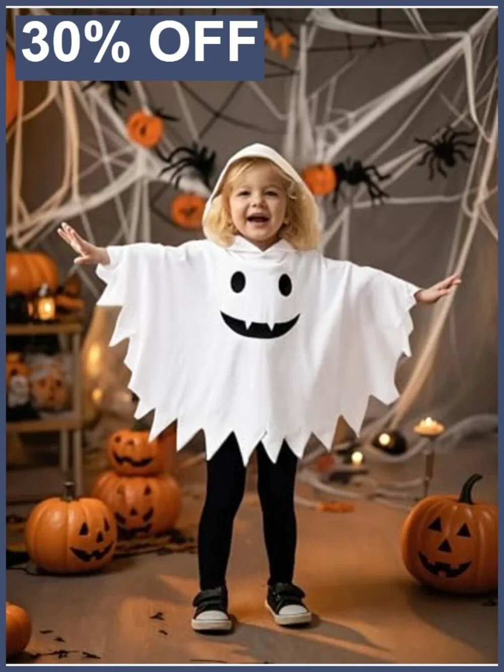 Toddler Girls Cotton Spandex Halloween Pant Set_2